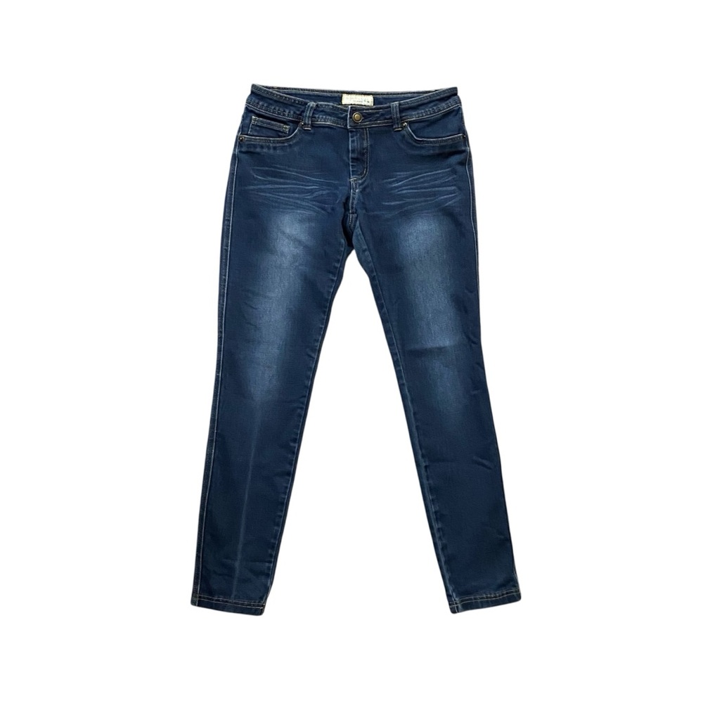 Angel Kiss LA Women's Style# 7501-KT-A Dark Denim Wash Blue Jeans Sz 9